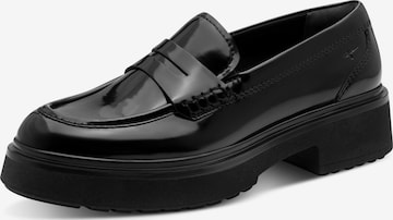 juoda Tamaris Loaferai: priekis