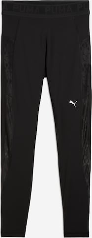 PUMA Skinny Sporthose in Schwarz: Vorderseite
