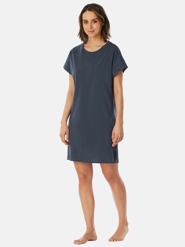 SCHIESSER Nightgown ' Casual Nightwear ' in Grey: front