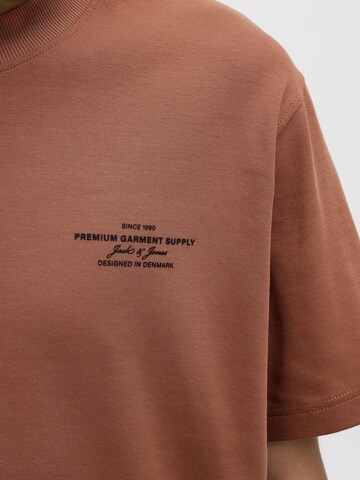 T-Shirt 'JPRBLAchad' JACK & JONES en marron