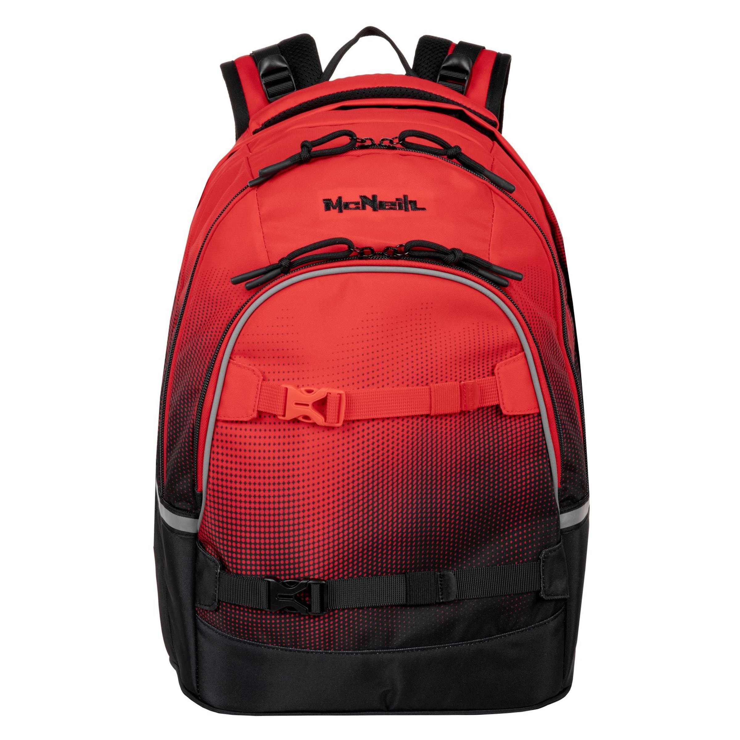 Zaino 'Milo' di MCNEILL in rosso: frontale