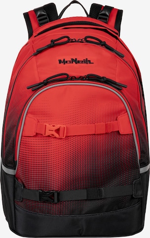 MCNEILL Rugzak 'Milo' in Rood: voorkant