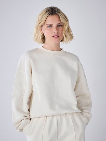 Next Sweatshirt in Beige: voorkant