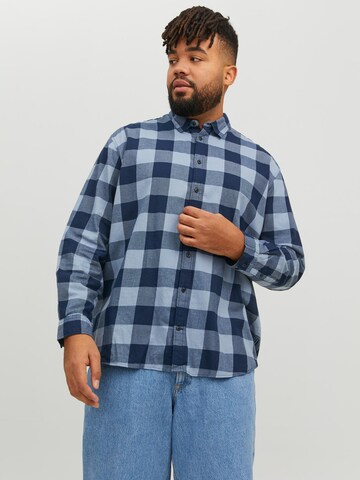 Jack & Jones Plus Средняя посадка Рубашка 'Gingham' в 