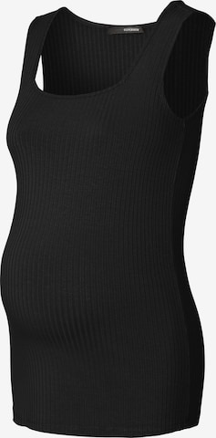 Supermom Top in Black: front