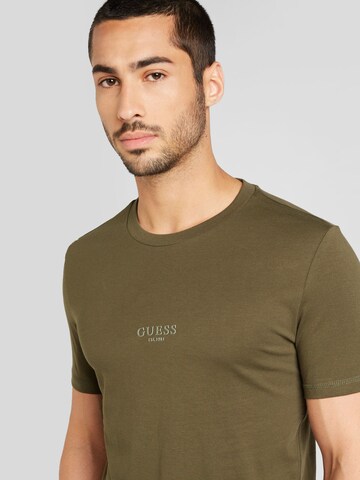 Maglietta 'Aidy' di GUESS in verde