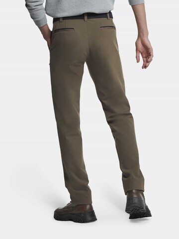 Coupe slim Pantalon chino MEYER en vert