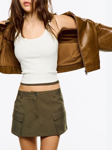 Gonna di Bershka in verde