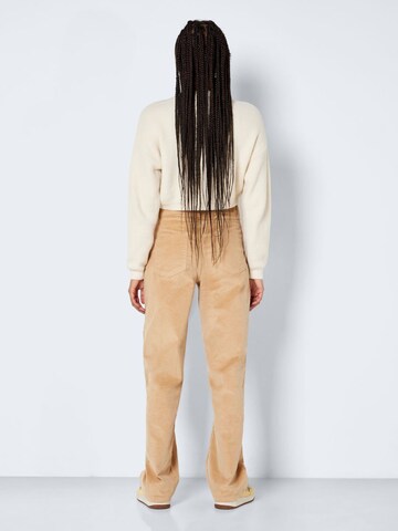 Noisy may Wide leg Pants 'Amanda' in Beige