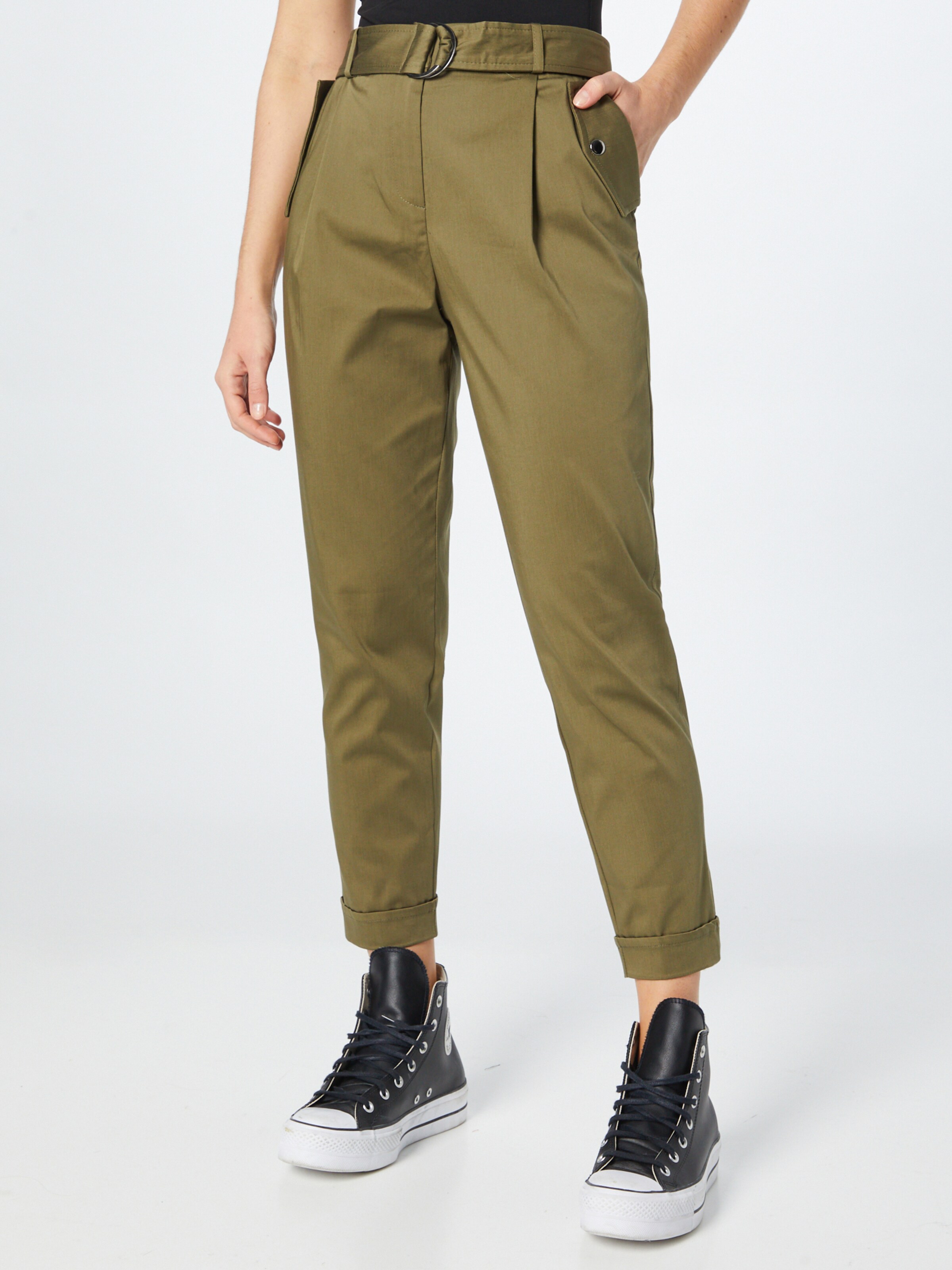 Frauen Hosen Koton Hose in Grün - TA36151 Frauen Hosen Koton Hose in Grün - TA36151