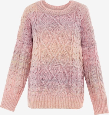 Pull-over MYMO en rose : devant