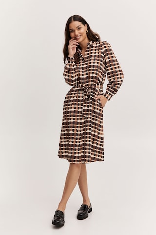 b.young - Vestido camisero 'IBINE' en marrón
