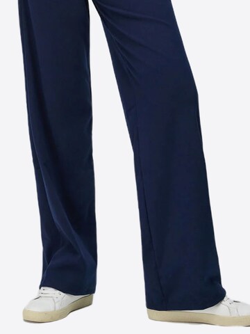 No Matter What Wide Leg Hose in Blau