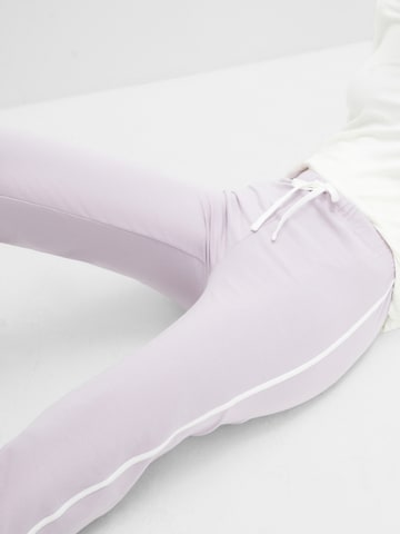 bonprix Slimfit Hose in Lila