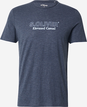 s.Oliver Shirt in Blue: front
