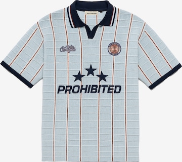 Prohibited - Camiseta en azul: frente