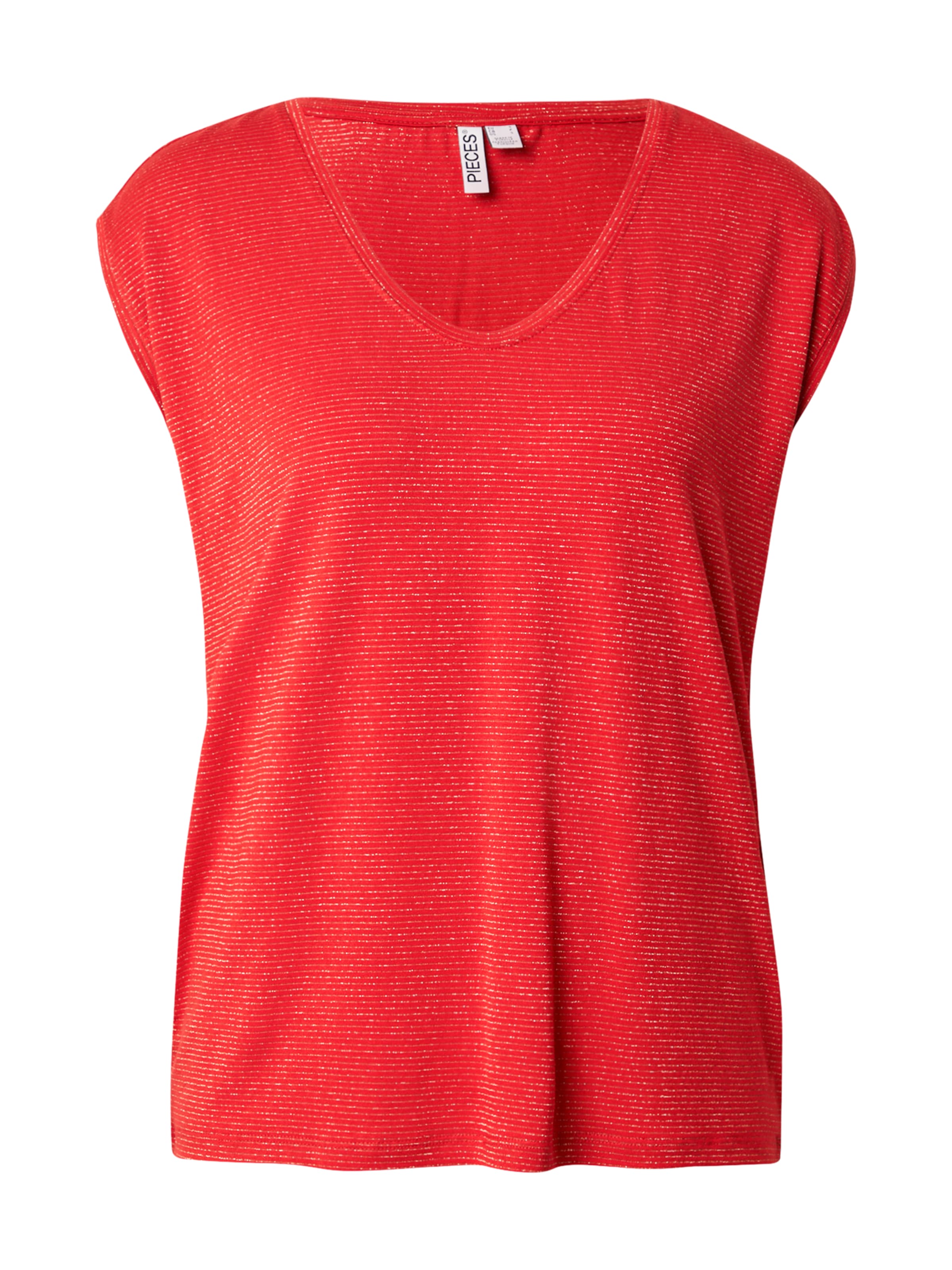 PIECES Särk 'PCBillo', värv punane: eest vaates