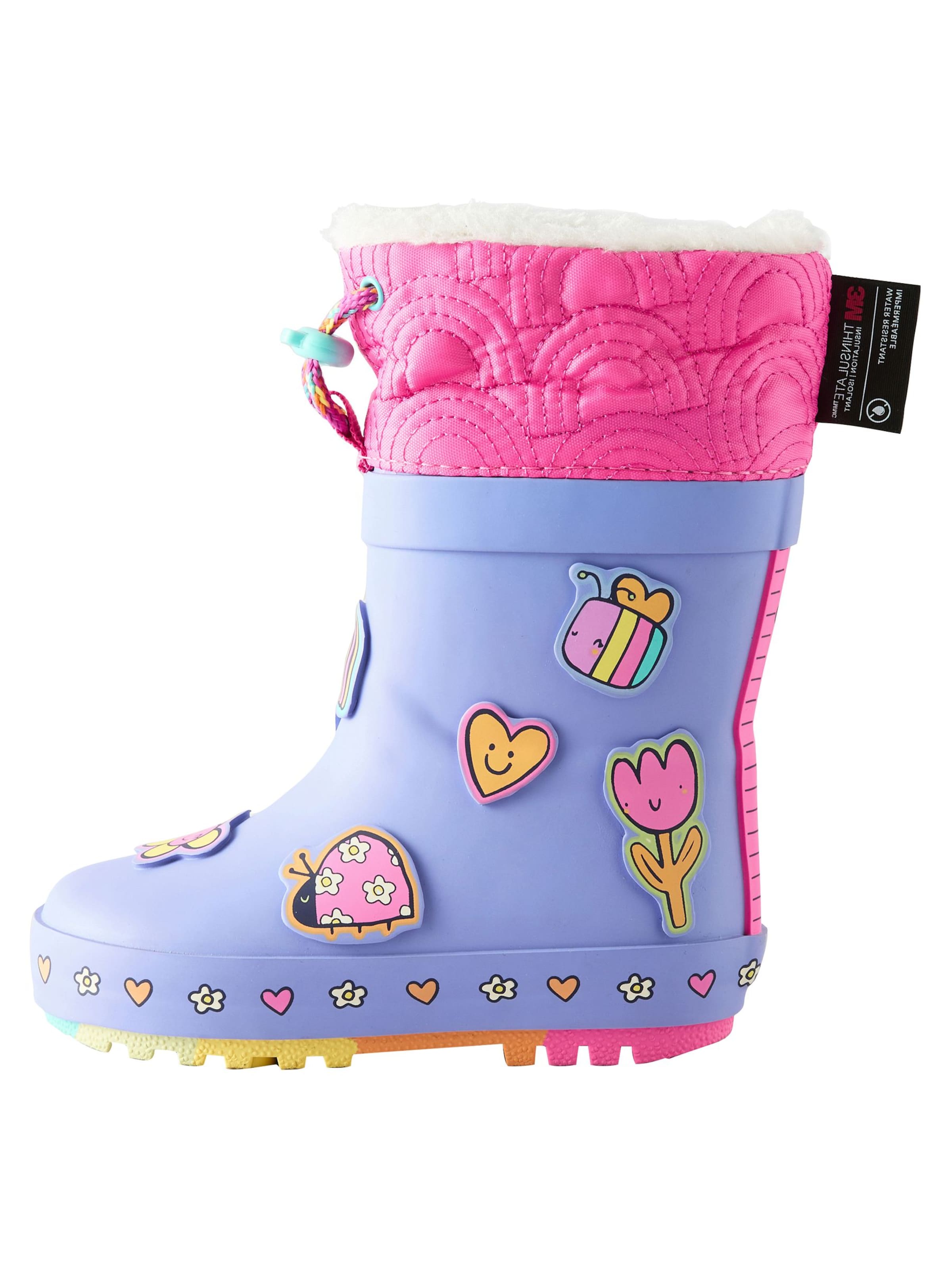 Next Gumicsizmák - lila: elől