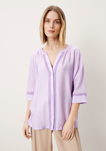 s.Oliver BLACK LABEL Blouse in Lila: voorkant