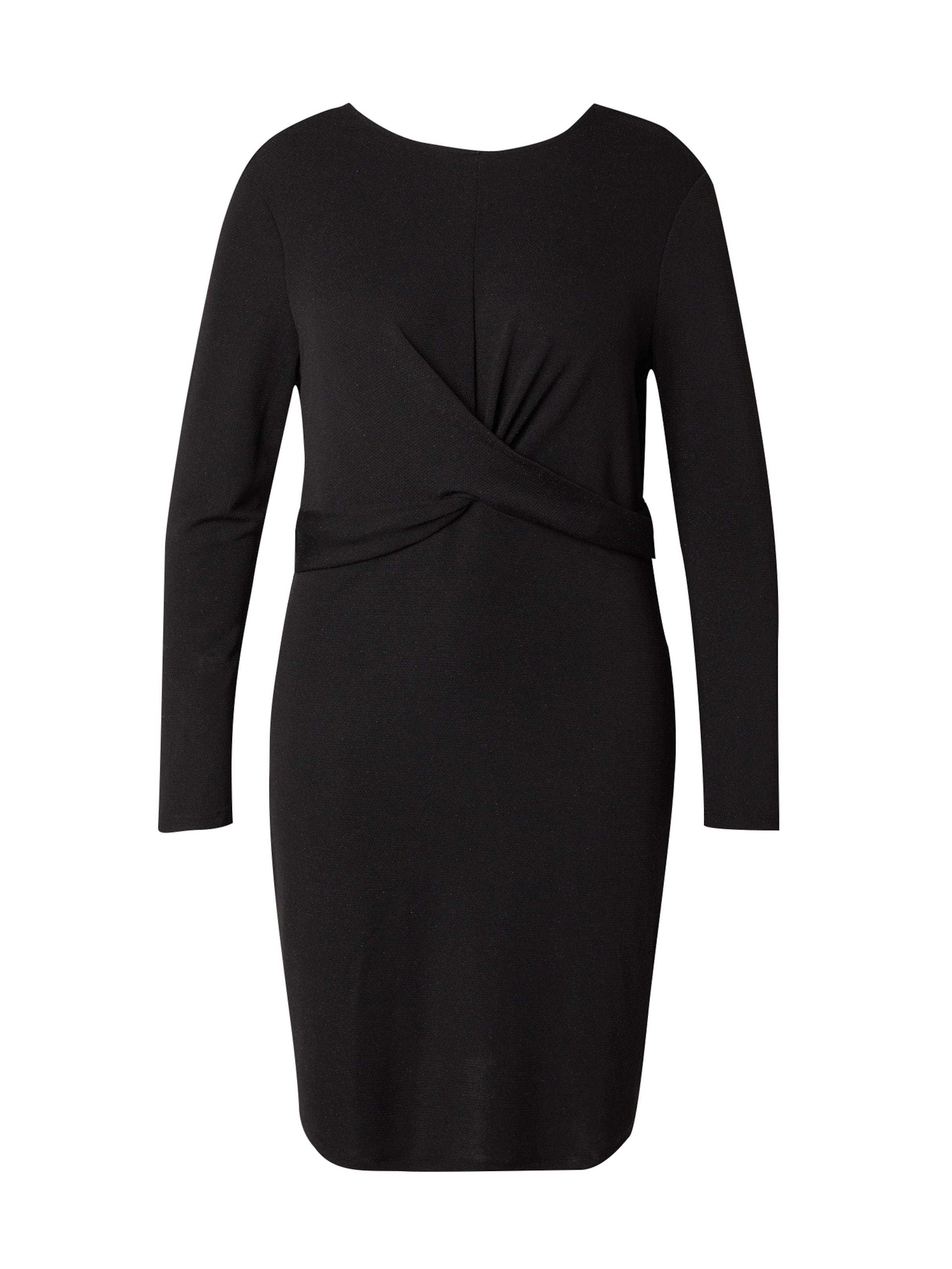 ONLY Carmakoma Рокля 'CARQueen' в черно: отпред