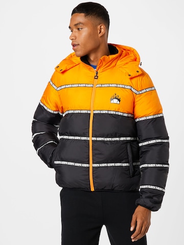 About You x Ellesse Talvejope 'Brivento', värv must: eest vaates