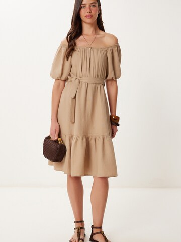 Happiness İstanbul Zomerjurk in Beige