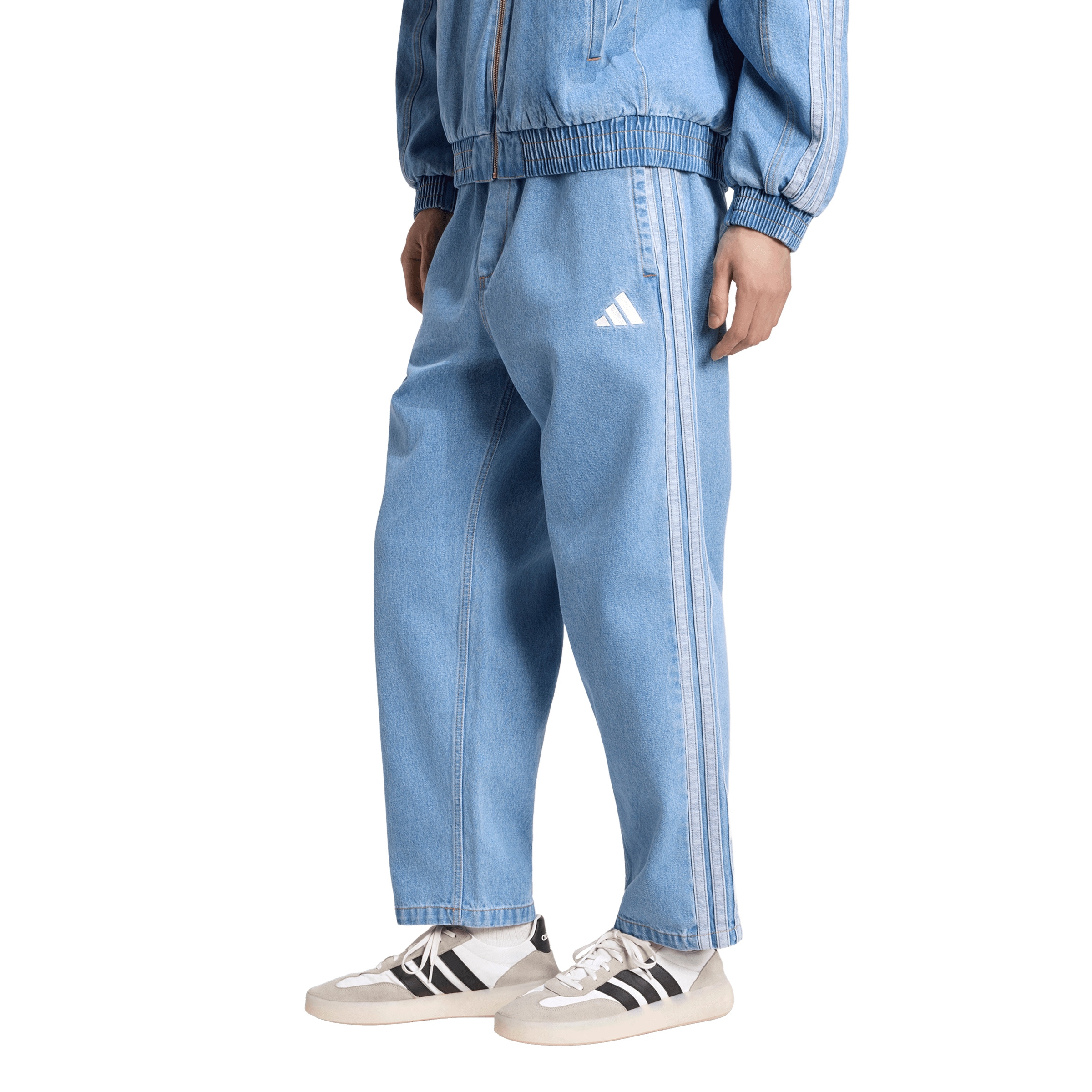 ADIDAS SPORTSWEAR Loose fit Jeans 'STA' in Blue: front