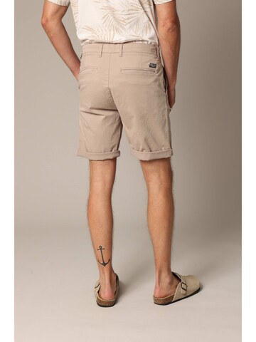Deeluxe Slimfit Broek 'VARTY' in Bruin