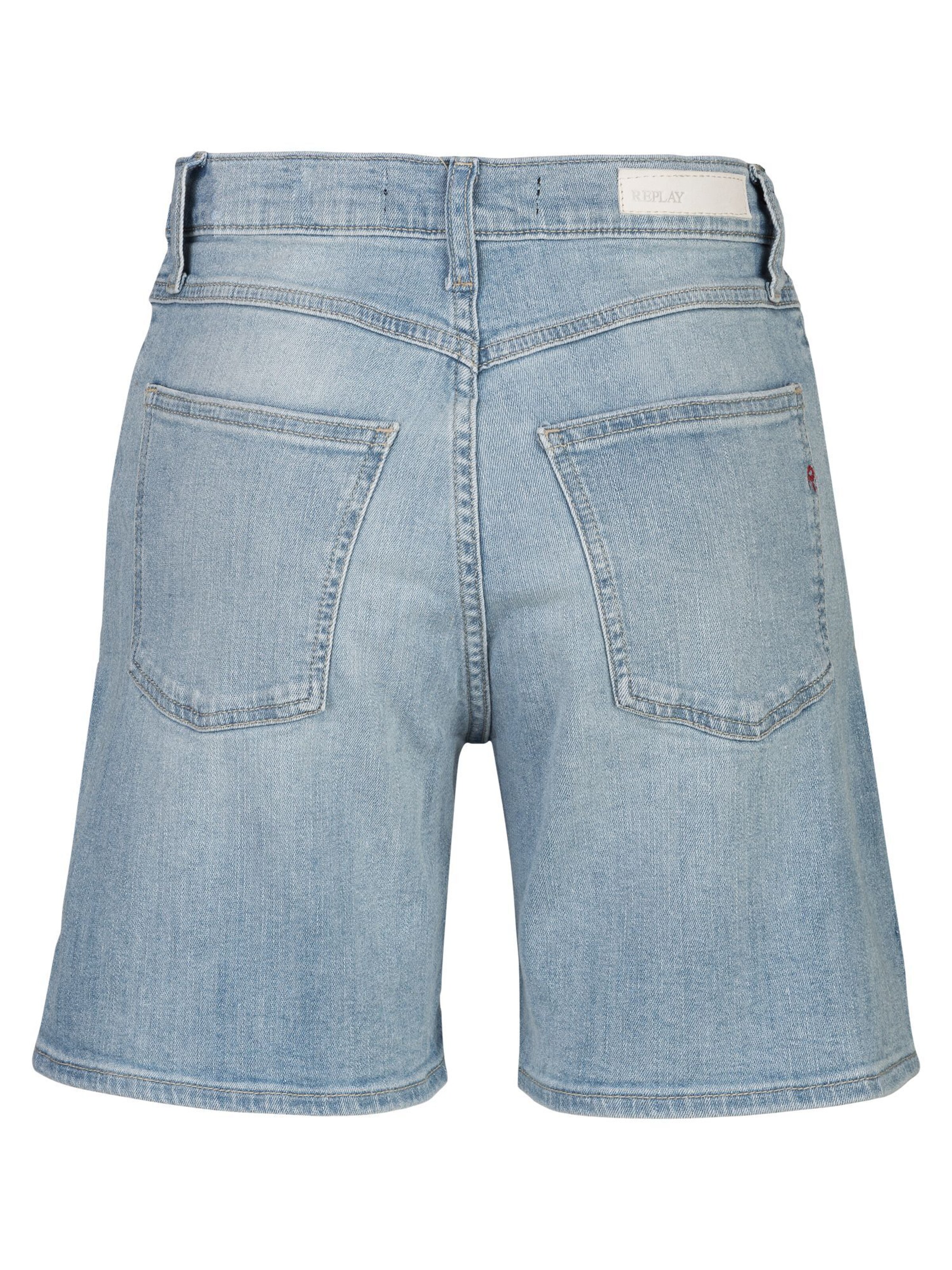 REPLAY Loosefit Jeans ' SHIRBEY - 10.5 OZ DARK INDIGO SUPER STRETCH DENIM ' in Blauw