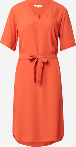 Soft Rebels Jurk 'Quinn' in Oranje: voorkant