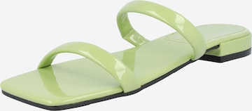 rubi Mules in Green: front