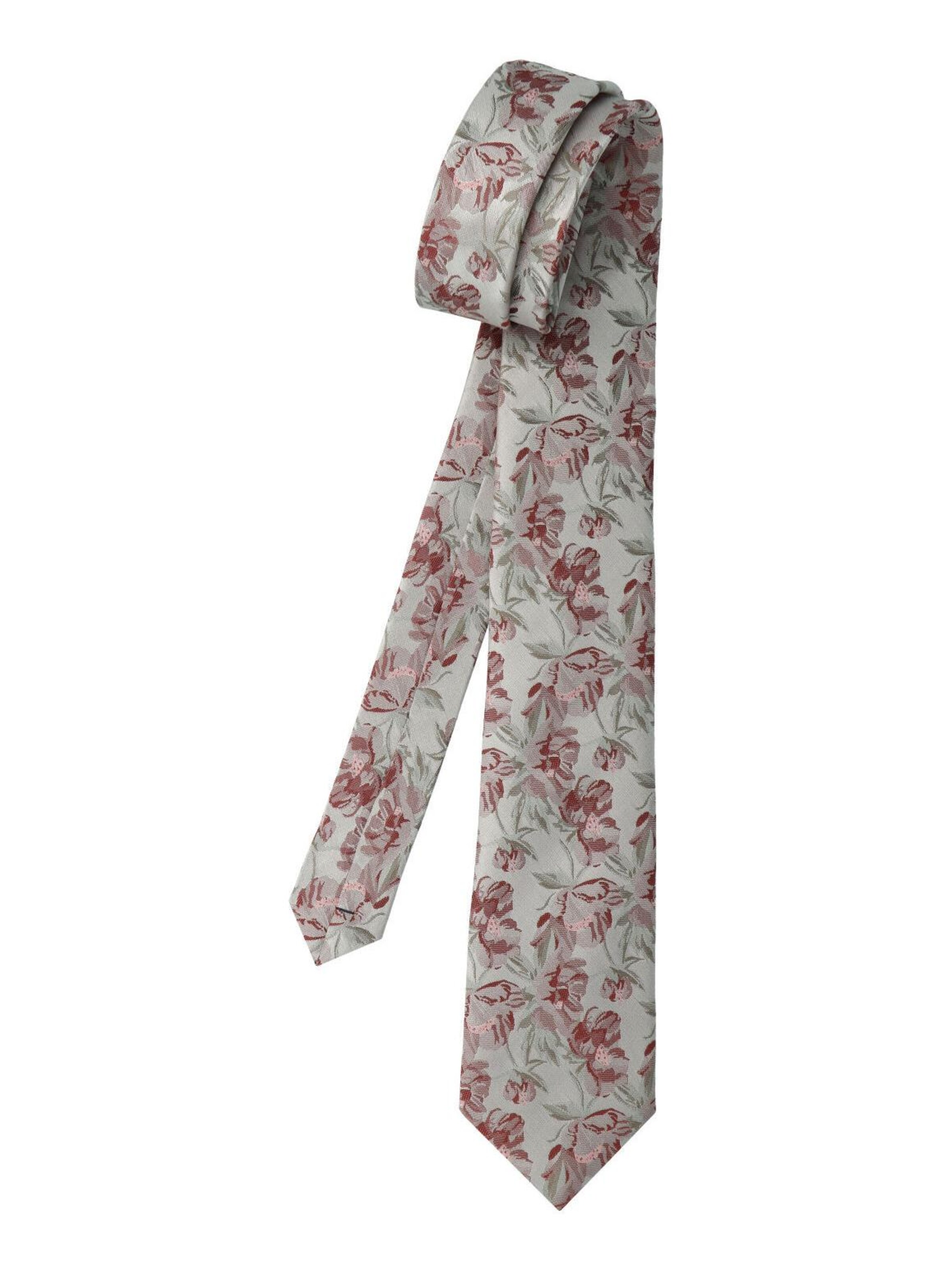 WILLEN Tie 'Pastell Blume' in Purple: front