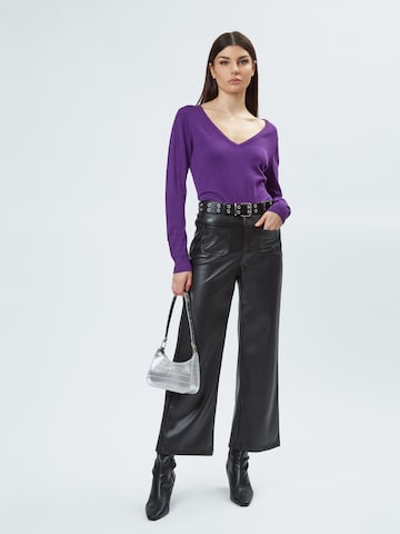 Influencer Sweater in Purple