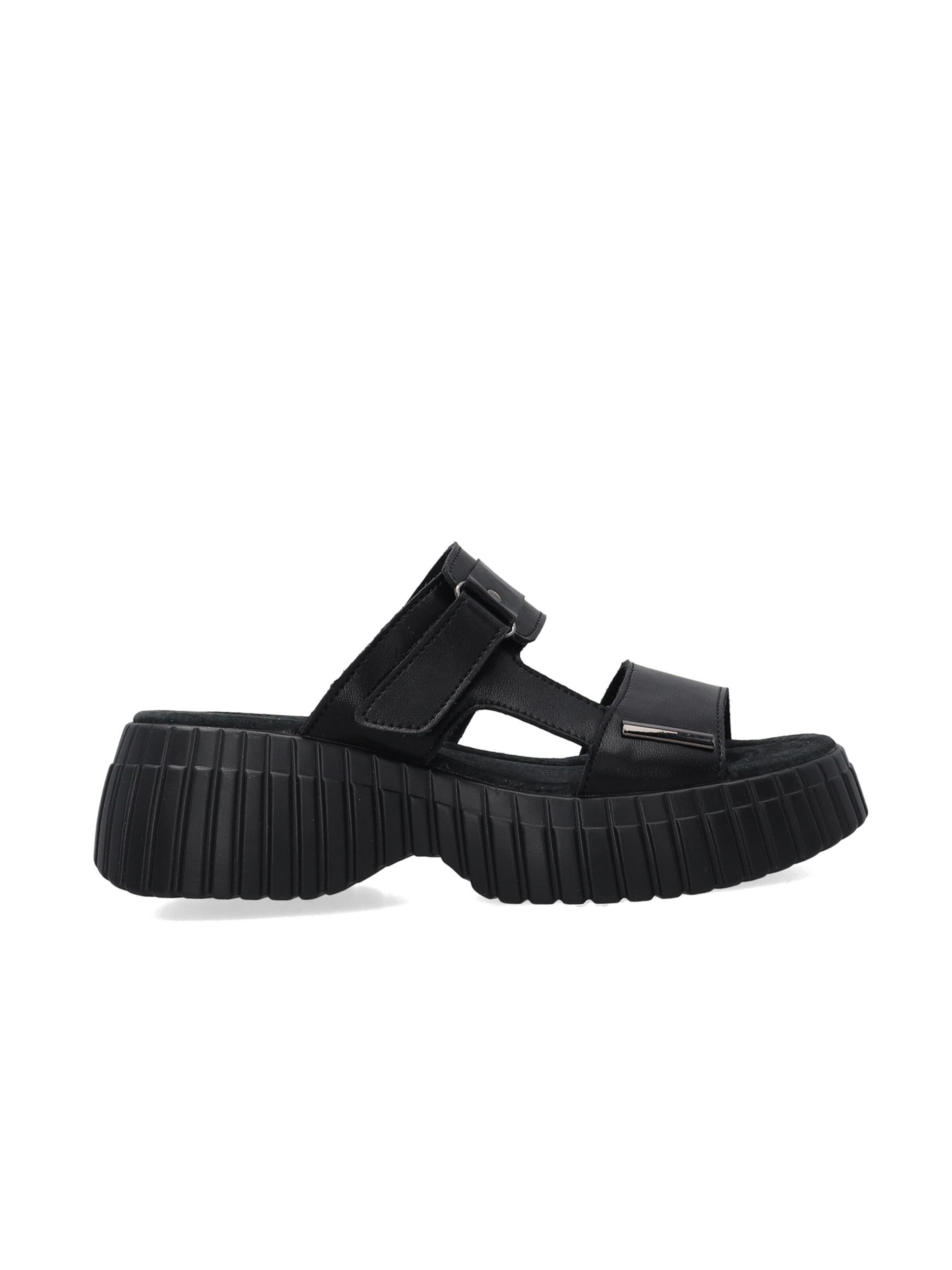 VENEZIA Pantolette‌‌‌‌‌‌ in Schwarz: Vorderseite