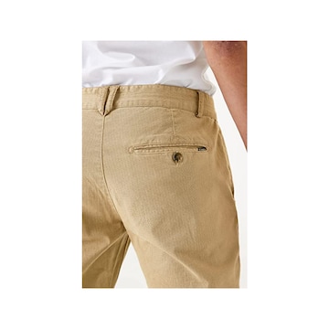 GARCIA Zúžený Chino kalhoty – hnědá