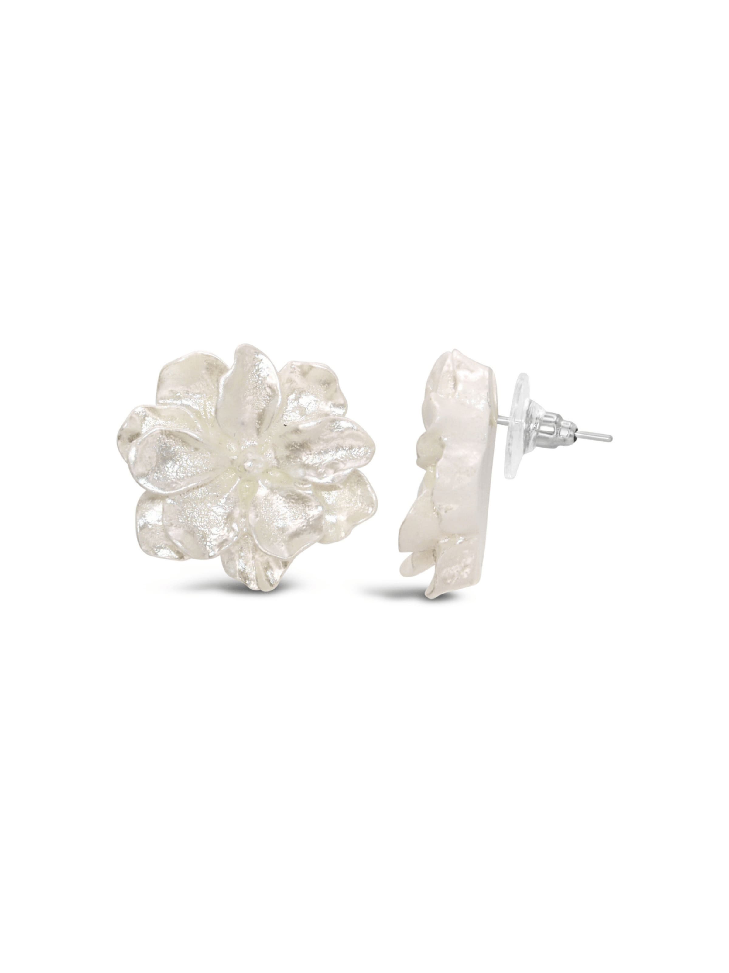 ARS-ARGENTI Earrings 'DIRTY DAISY' in White