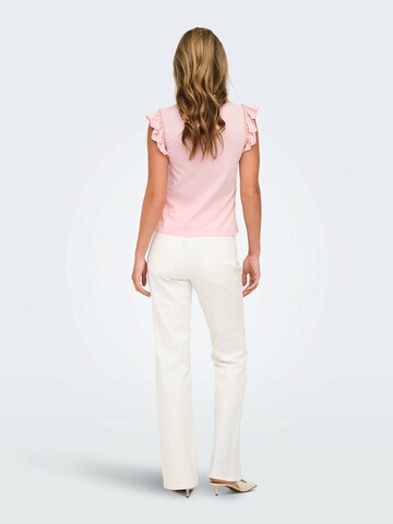 ONLY Shirt 'ONLPETRA' in Pink