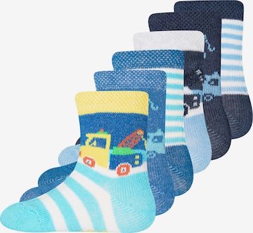 EWERS Regular Socks in Blue: front