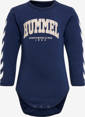 Hummel Rompertje/body in Blauw: voorkant