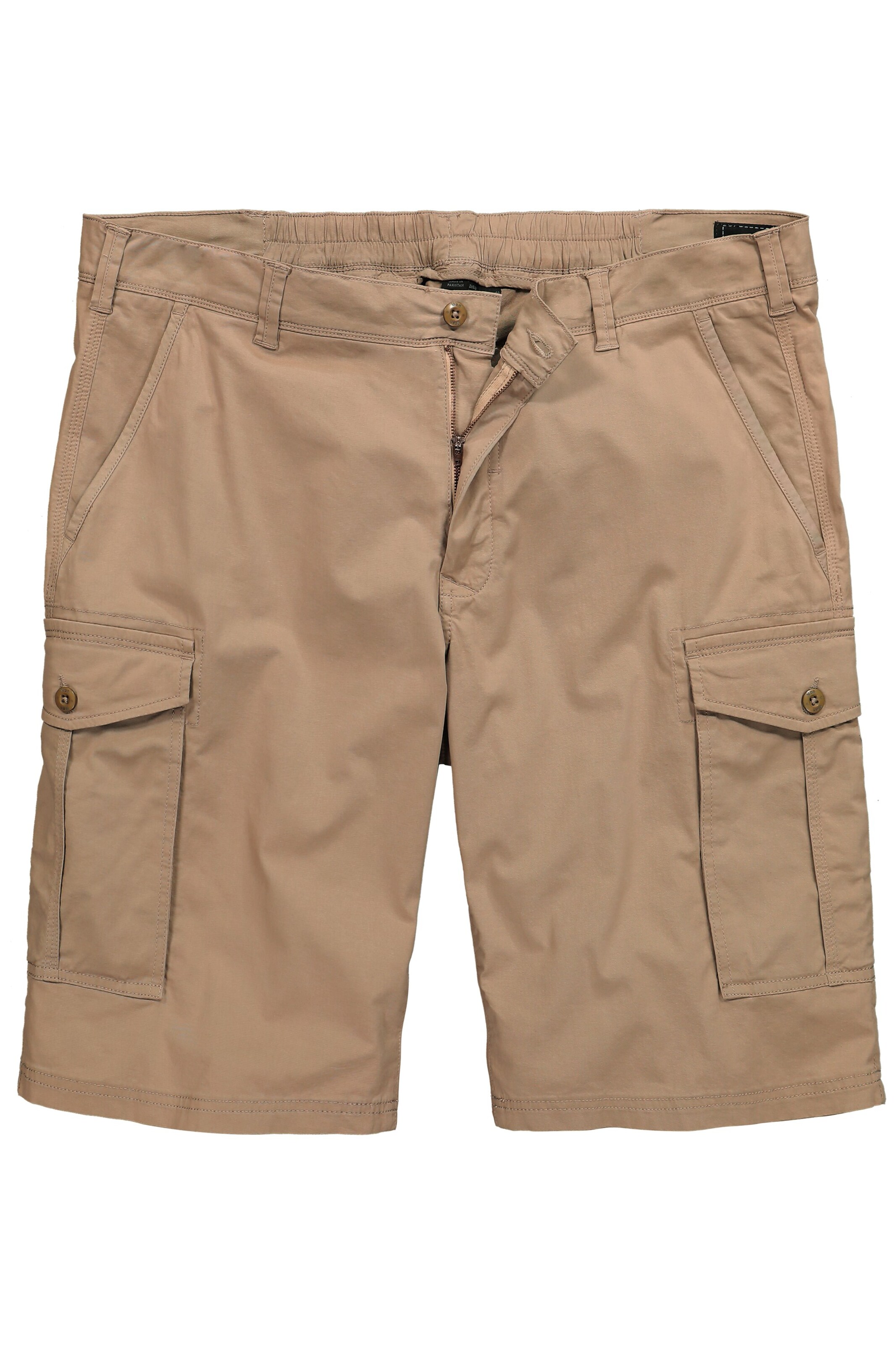 Loosefit Pantalon Men Plus en marron : devant