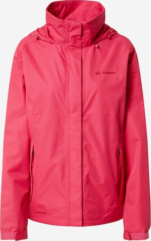 VAUDE Outdoorjas 'Escape' in Roze: voorkant