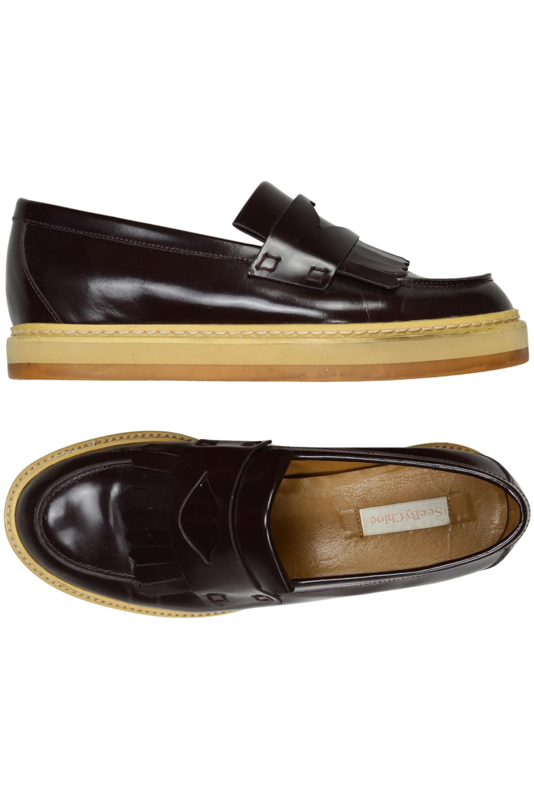 See by Chloé Halbschuh 39 in Rot: Vorderseite