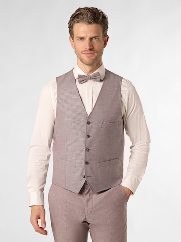 ROY ROBSON Suit Vest in Pink: front