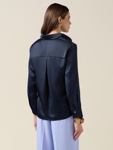 oltre Blouse in Blue