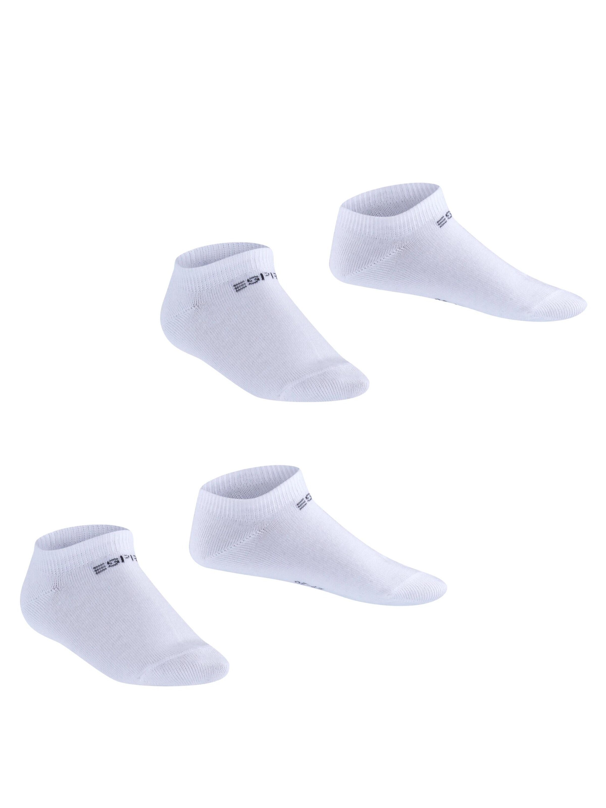 ESPRIT Socks 'Foot Logo 2-Pack' in White