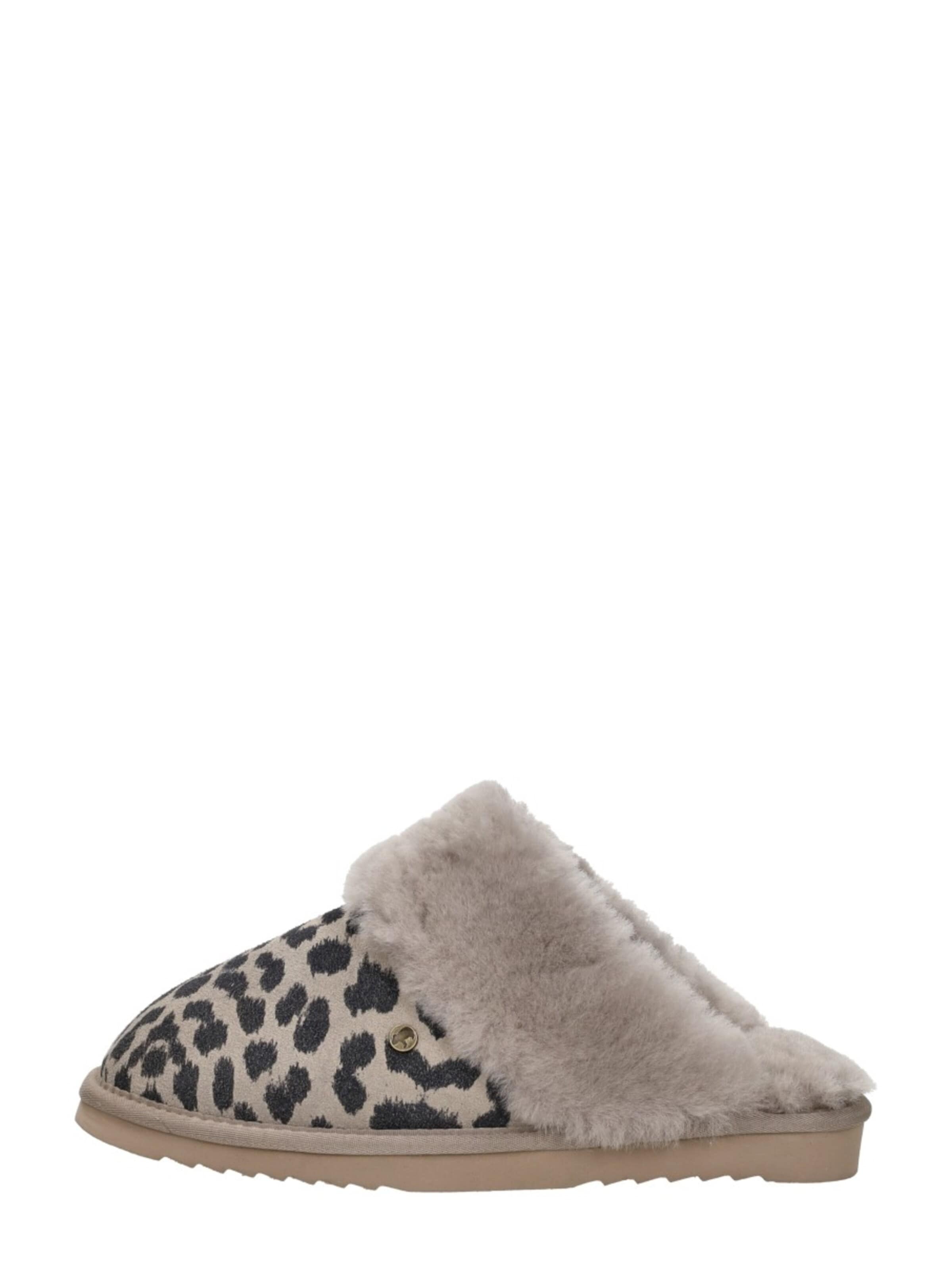 Warmbat Slippers 'Collie' in Grey: front