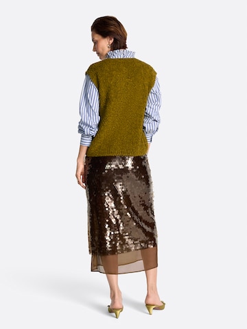 Cardigan Rich & Royal en marron