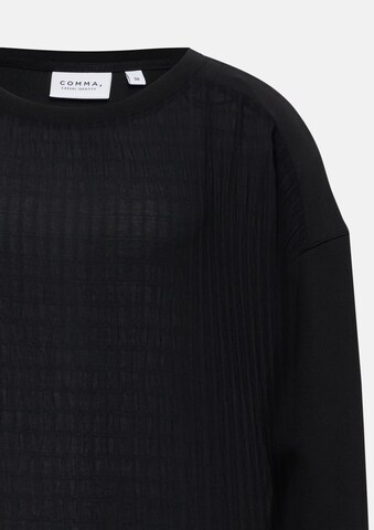 Sweat-shirt COMMA en noir
