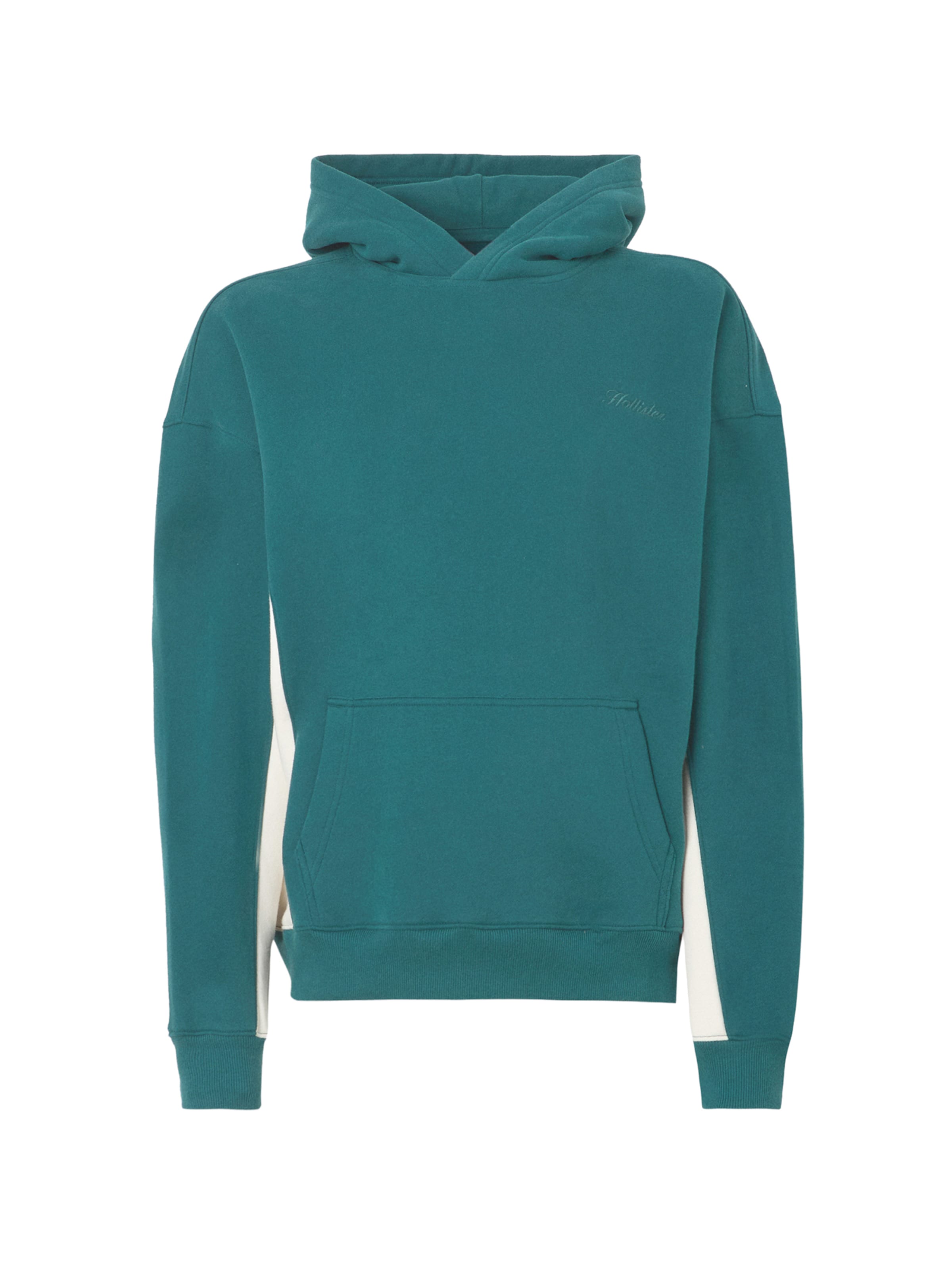 Bluză de molton de la HOLLISTER pe verde: față