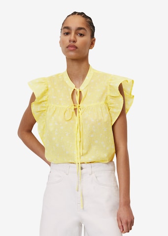 Camicia da donna di Marc O'Polo DENIM in giallo: frontale